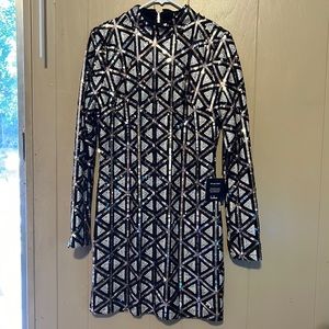 LuLu’s mini  beaded sequins dress